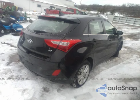 2013 Hyundai Elantra Gt из США, поврежденный, VIN KMHD35LE8DU061829